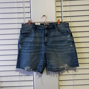 Cotton On Blue Distressed Jean Shorts 💙🦋
